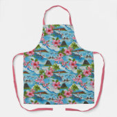 Hawaiian Scenes Schort (Voorkant)