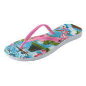 Hawaiian Scenes Teenslippers (Schuin)