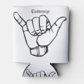 Hawaiian Shaka Brah Wave Thunder_Cove Blikjeskoeler (Voorkant)