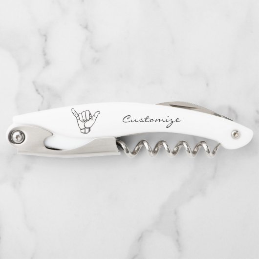 Hawaiian Shaka Brah Wave Thunder_Cove Kurkentrekker (Voorkant)