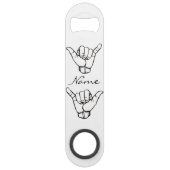 Hawaiian Shaka Brah Wave Thunder_Cove Speed Flessenopener (Voorkant)