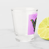 Hawaiian Shaka Psychedelic Thunder_Cove Shot Glas (Links)