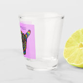 Hawaiian Shaka Psychedelic Thunder_Cove Shot Glas (Rechts)