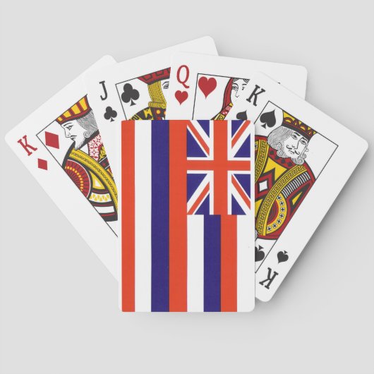Hawaiian State Flag speelkaarten (Achterkant)