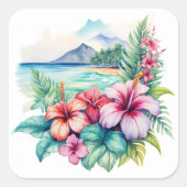 Hawaiian Sticker (Voorkant)