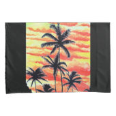 Hawaiian Sunset Coco Palms Kussensloop (Voorkant-Rechts)