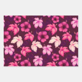 Hawaiian Sunset Glow: Hibiscus Wrapping Paper (Voorkant 3)