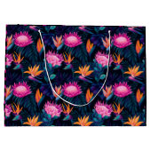 Hawaiian Sunset Glow : Sac cadeau Protea (Dos)