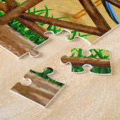 Hawaiian Sunset Hula Dancer Legpuzzel (Zijkant)