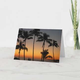Hawaiian Sunset Kaart