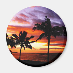 Hawaiian Sunset Magnet Magneet