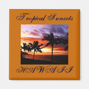 Hawaiian Sunset Magnet Magneet