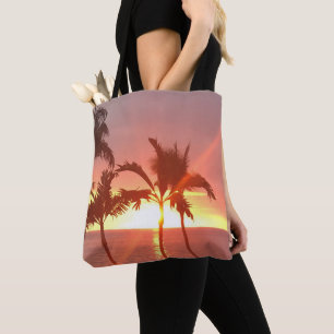 Hawaiian Sunset Photo Sac fourre-tout conçu