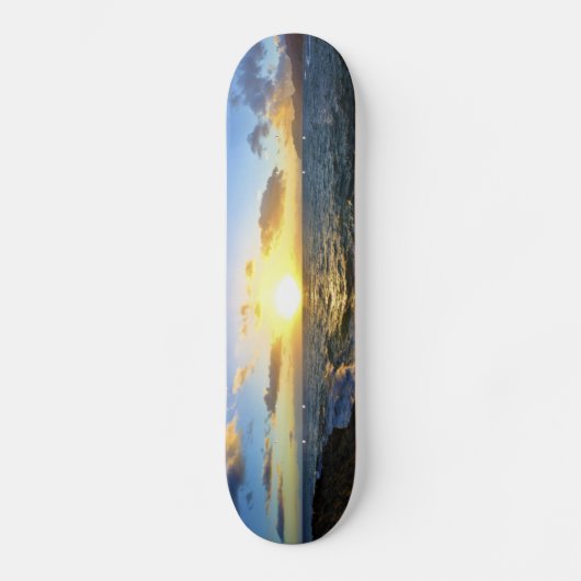 Hawaiian Sunset Skateboard (Voorkant)