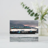 Hawaiian Super Ferry Briefkaart (Staand voorkant)