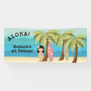 Hawaiian Surfer Girl Spandoek