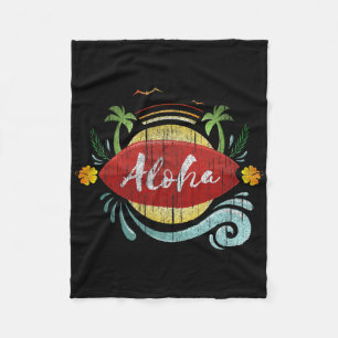 Hawaiian Surfers Vakantie Aloha Hawaii Luau Kostuu Fleece Deken