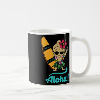 Hawaiian Surfing Buddha Aloha Hawaii Beach Yoga  Koffiemok