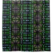 Hawaiian Tapa Pattern Douchegordijn (Voorkant)