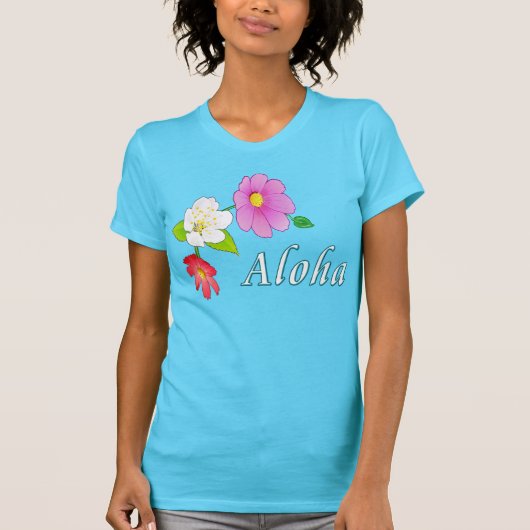Hawaiian Tee Shirts for Women (Voorkant)