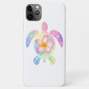 Hawaiian Tie Dye Zee Turtle T-shirt iPhone 11 Pro Max Hoesje