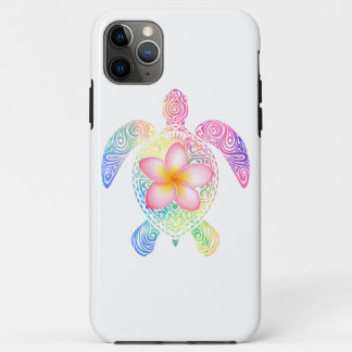 Hawaiian Tie Dye Zee Turtle T-shirt iPhone 11 Pro Max Hoesje