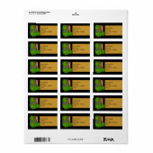 Hawaiian Tiki Lauhala Label (Full Sheet)