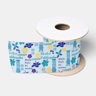 Hawaiian Tiki Mele Kalikimaka 2 Lint