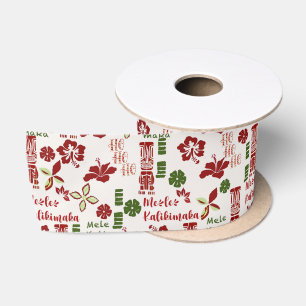 Hawaiian Tiki Mele Kalikimaka Lint