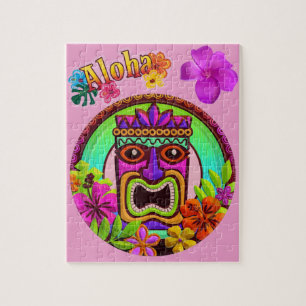 Hawaiian Tiki Puzzle Legpuzzel