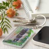 Hawaiian Tiki Sleutelhanger (Voorkant Rechts)