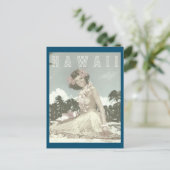 Hawaiian Travel - Hawaii Hula DancerPos Briefkaart (Staand voorkant)