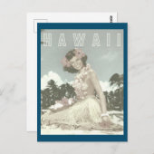 Hawaiian Travel - Hawaii Hula DancerPos Briefkaart (Voorkant / Achterkant)