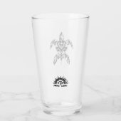Hawaiian Tribe Turtle Beer Glass Glas (Achterkant)