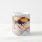 Hawaiian Triggerfish Waterverf Koffiemok (Center)