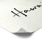 Hawaiian Tropical Fish Waterverf - Vissen Poster (Hoek)