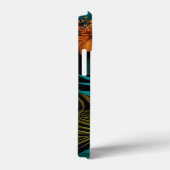 Hawaiian Tropical Flower Floral Exotic iPhone Case (Achterkant / Rechts)