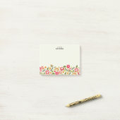 Hawaiian Tropical Flowers Post-it® Notes (Op bureau)