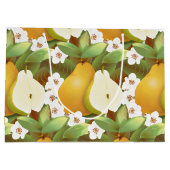 Hawaiian Tropical Pears Fruit Florence Botanical Large Cadeautasje (Achterkant)