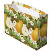 Hawaiian Tropical Pears Fruit Florence Botanical Large Cadeautasje (Achterkant Gekanteld)