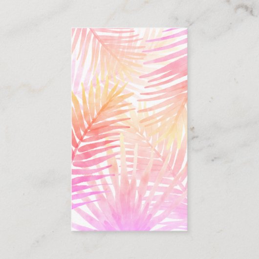 Hawaiian Tropical Toucan Baby shower Book Request Informatiekaartje (Achterkant)