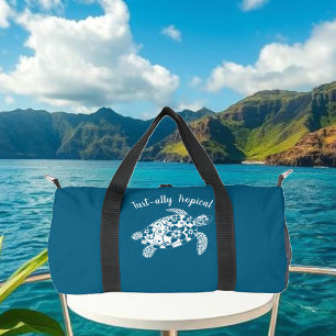 Hawaiian Turtle Fisherman Core Turtle Ocean Blue Plunjezak
