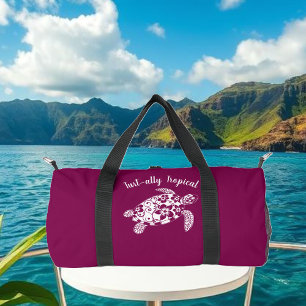 Hawaiian Turtle Fisherman Core Turtle Wijnkleur Plunjezak