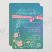 Hawaiian Uitnodiging (Voorkant / Achterkant)