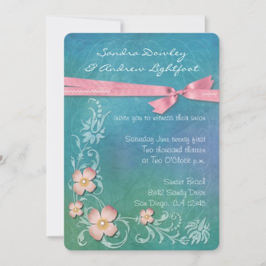 Hawaiian Uitnodiging (Voorkant)