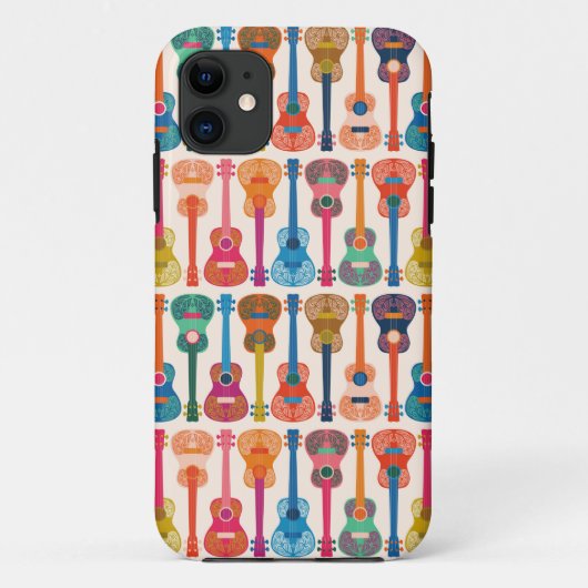 Hawaiian ukulele Case-Mate iPhone case (Achterkant)
