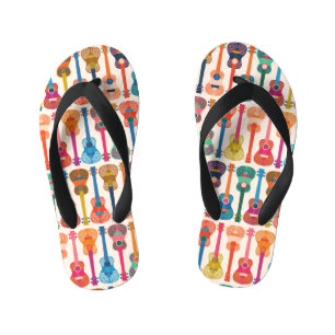 Hawaiian ukulele kinder teenslippers