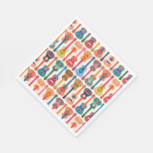 Hawaiian ukulele servet (Hoek)