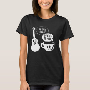 Hawaiian ukulele uke ze houdt meer van me t-shirt