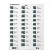 Hawaiian Vacation Return Address Labels (Full Sheet)